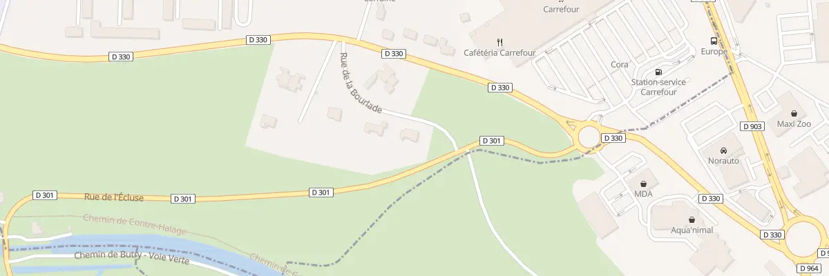 Plan du 18 Rue de la Bourlade à Verdun
