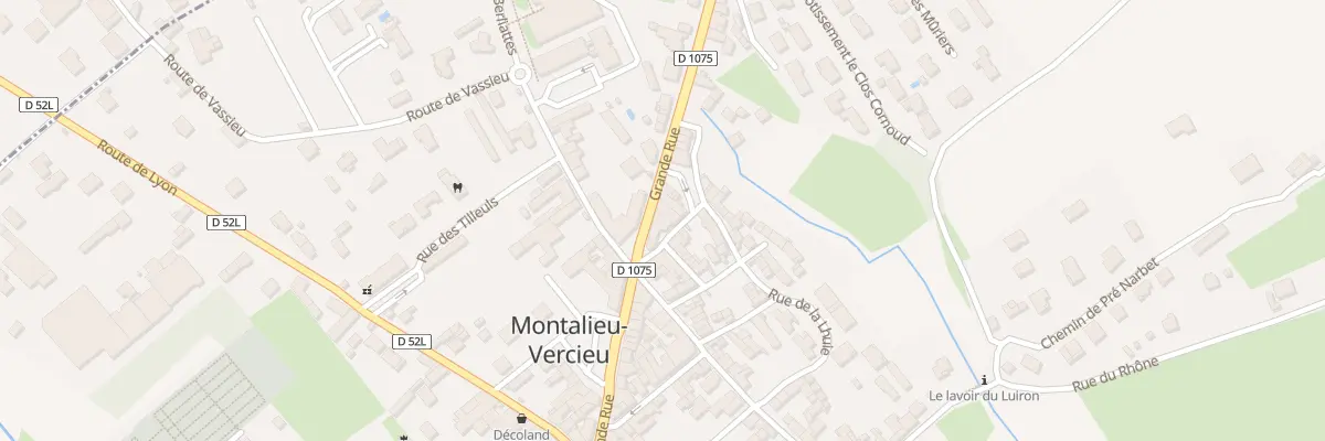 Plan du 55 Gr Grande Rue à Montalieu-Vercieu