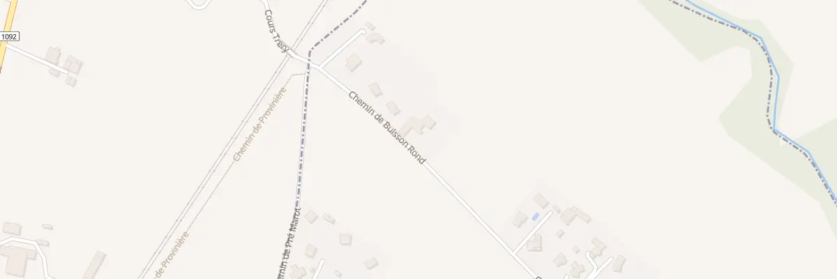 Plan du 147 Che de Buisson Rond à Beaulieu