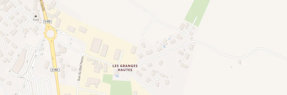 Plan du 5 Rue des Granges Hautes à Auxonne