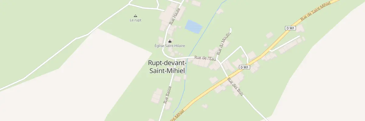 Plan du 7 Rue de l’Eau à Rupt-devant-Saint-Mihiel