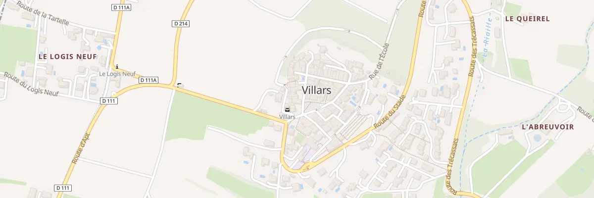 Plan du 5006 Le Village à Villars