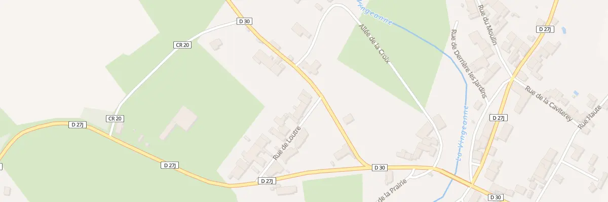 Plan du 2 Rue de Loutre à Saint-Maurice-sur-Vingeanne