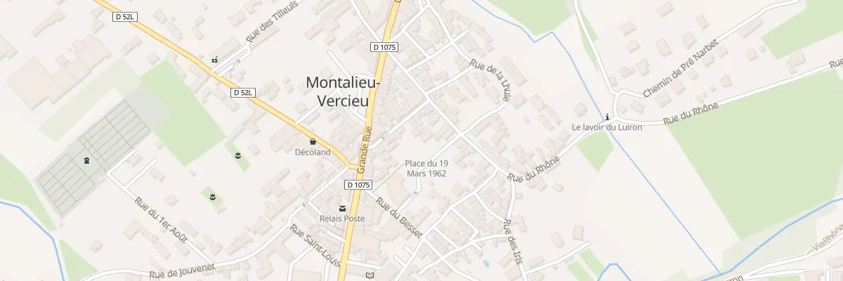 Plan du 18 Rue du Rhône à Montalieu-Vercieu