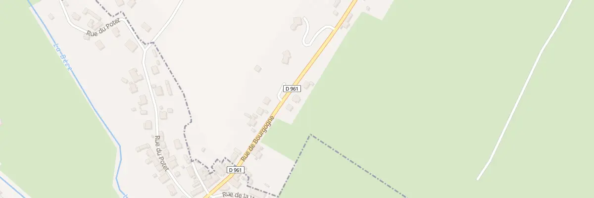 Plan du 63 Rue de Bourgogne à Pontailler-sur-Saône