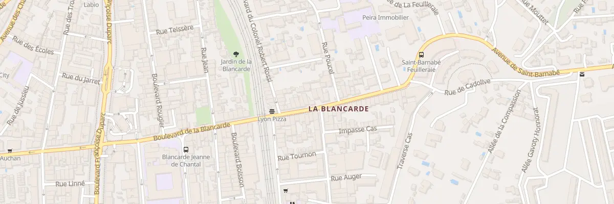 Plan du 135 Bd Blancarde à Marseille 4e Arrondissement