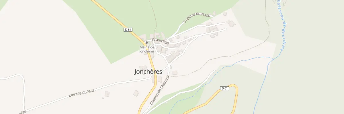 Plan du 5006 Le Village à Jonchères