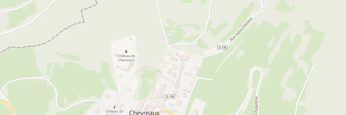 Plan du 15 Rue Saint Clement à Chevreaux