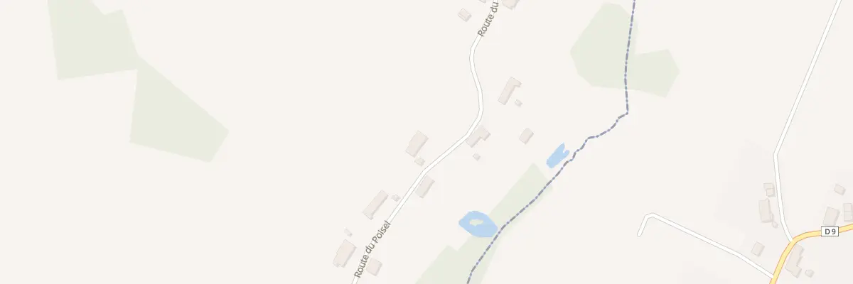 Plan du 5 Rte du Poisel aux Hays