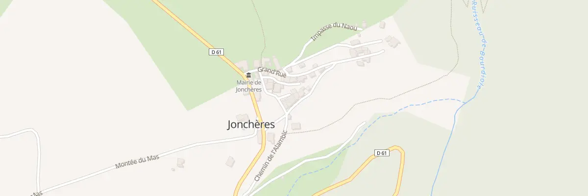 Plan du 5046 Le Village à Jonchères