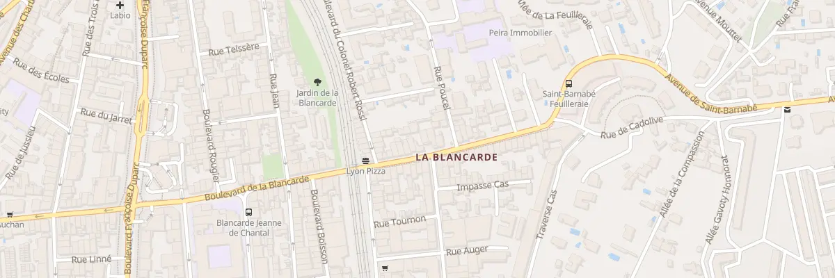 Plan du 137 Bd Blancarde à Marseille 4e Arrondissement