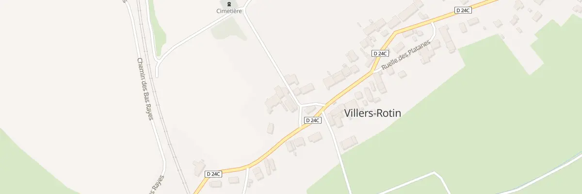 Plan du 43 Rue du Tilleul à Villers-Rotin