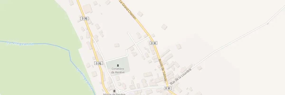 Plan du 1 Lot des Herbottes à Renève