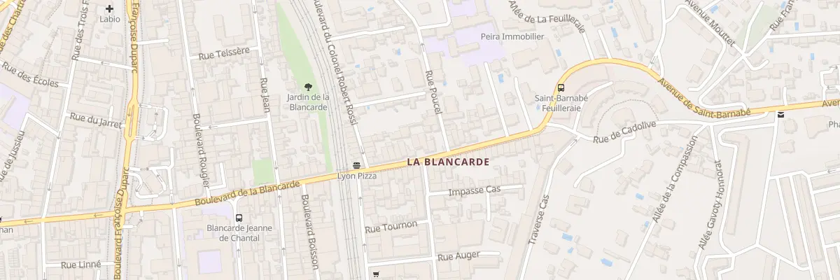 Plan du 139 Bd Blancarde à Marseille 4e Arrondissement