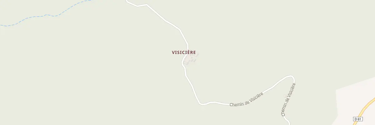 Plan du 5061 Visiciere à Poyols