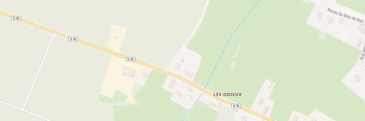 Plan du 1105 Rue du Bois de Ban à Savigny-en-Revermont