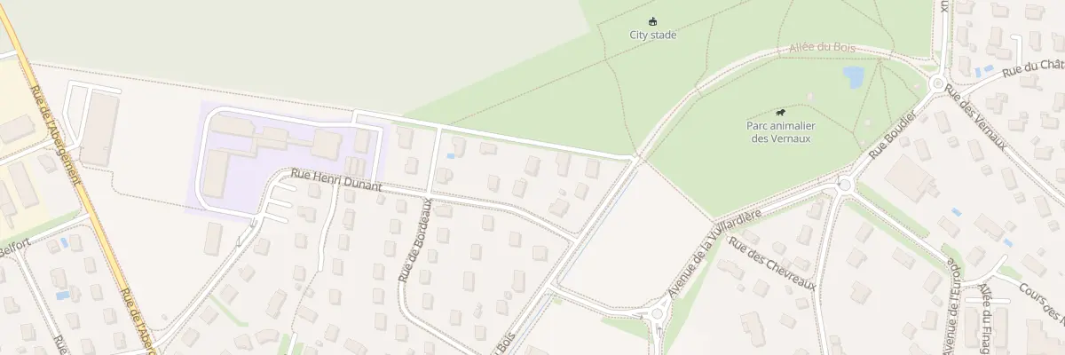 Plan du 4 Rue Henri Dunant à Tavaux