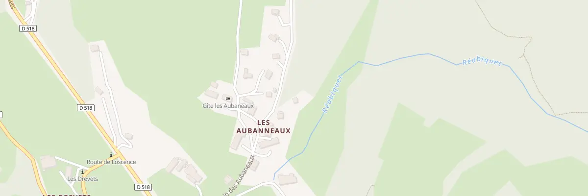 Plan du 40 Che du Mortier à La Chapelle-en-Vercors