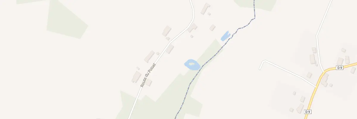 Plan du 2 Rte du Poisel aux Hays