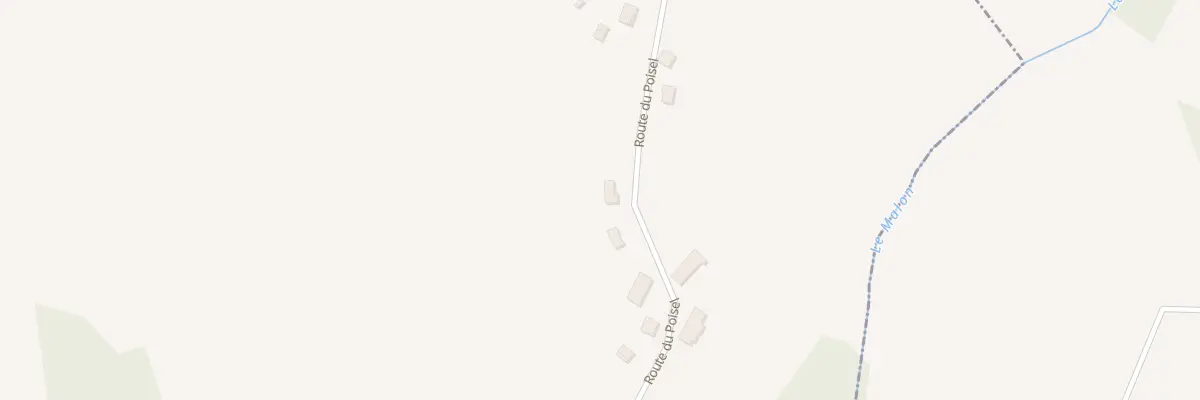 Plan du 21 Rte du Poisel aux Hays