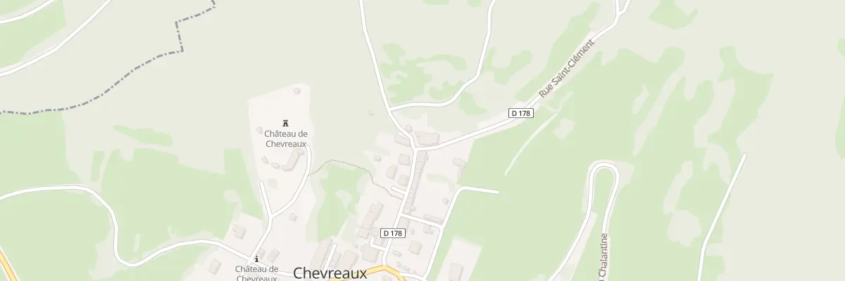 Plan du 17 Rue Saint Clement à Chevreaux