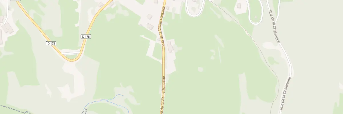 Plan du 1 Rue de la Vieille Fontaine à Chevreaux