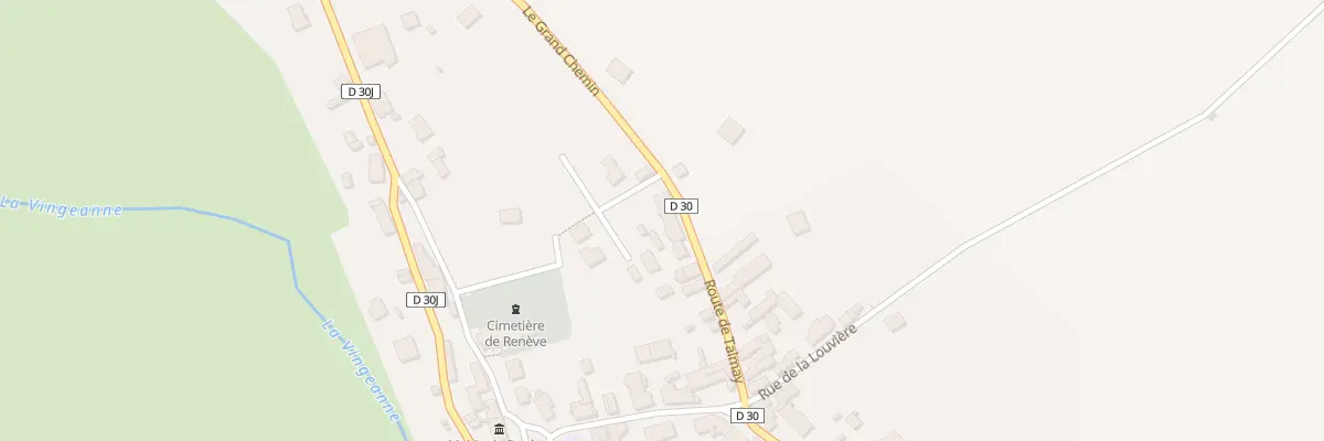 Plan du 4 Rte de Talmay à Renève