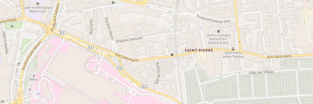 Plan du 327 Rue saint pierre à Marseille 5e Arrondissement