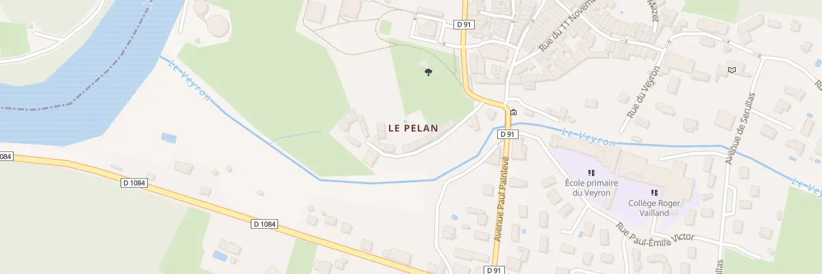 Plan du 16 Rue Pelan à Poncin