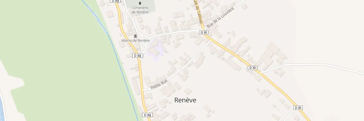 Plan du 15 Ptr Petite Rue à Renève