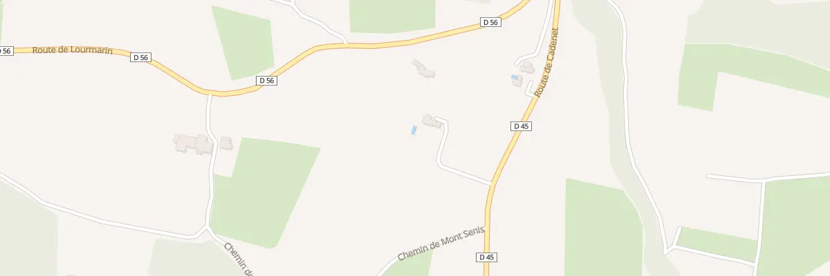 Plan du 5296 Carreires à Vaugines