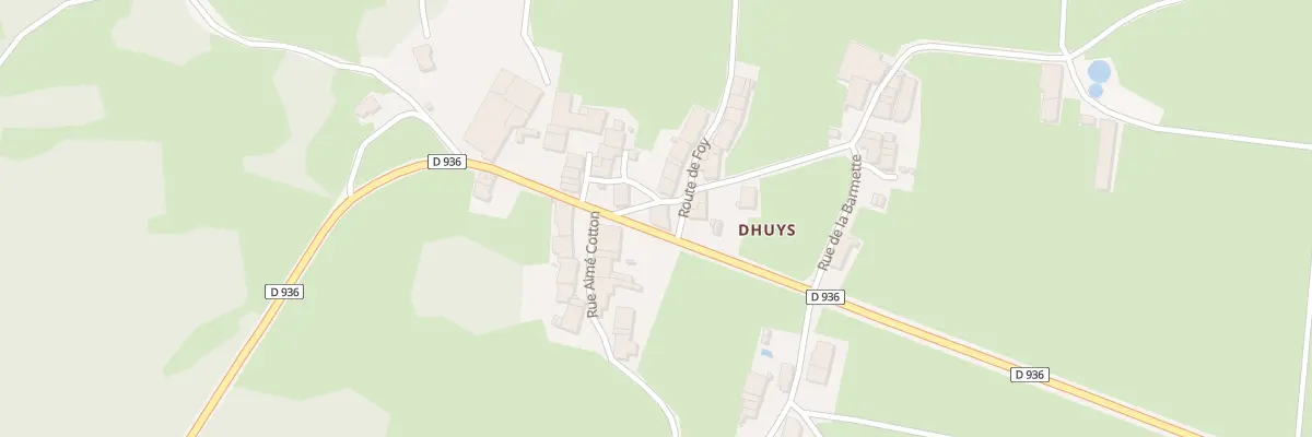Plan du 2 Rte du Gaillourd à Nivigne et Suran