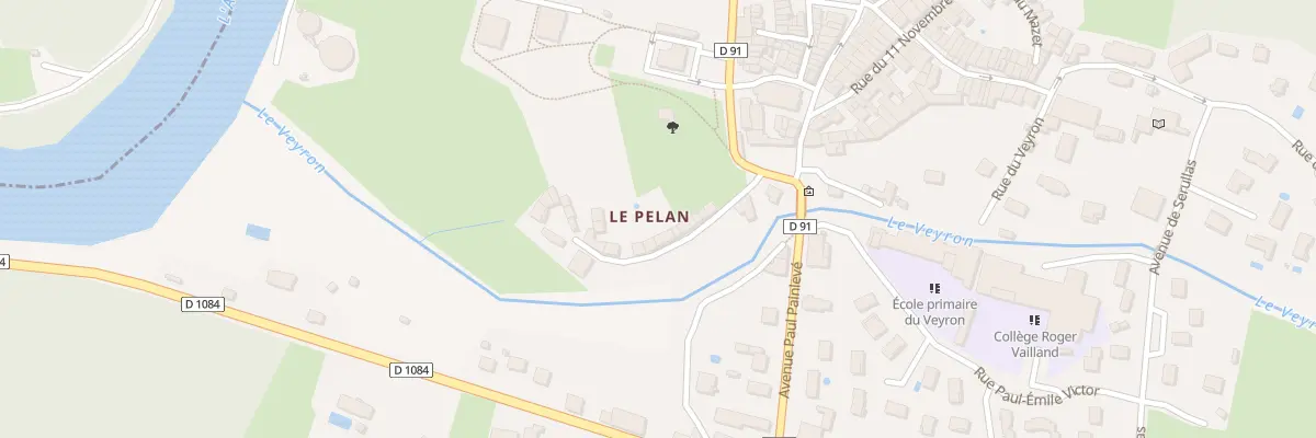 Plan du 14 Rue du Pelan à Poncin