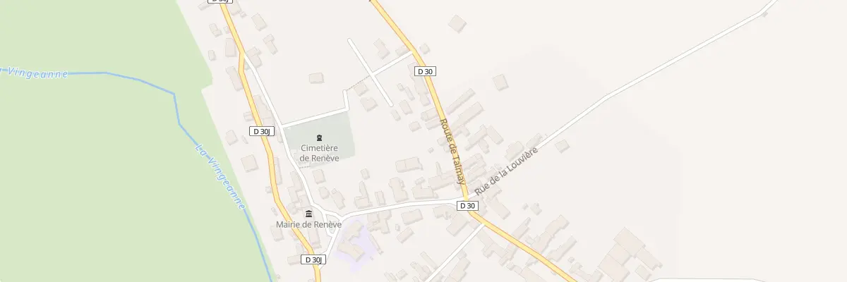Plan du 10B Rte de Talmay à Renève