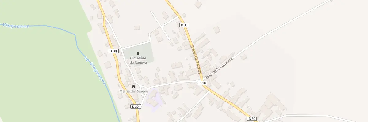 Plan du 10T Rte de Talmay à Renève