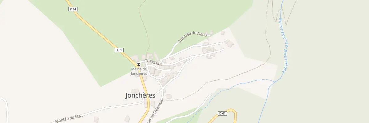Plan du 5023 Le Village à Jonchères