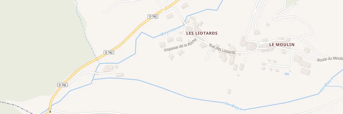 Plan du 95 Imp de la Roche à Romeyer