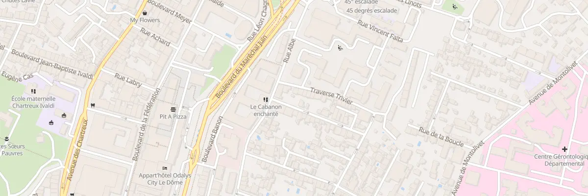 Plan du 5 Bd Blanc à Marseille 4e Arrondissement