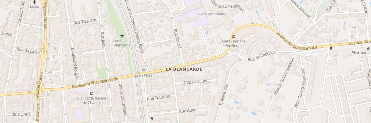 Plan du 147 Bd Blancarde à Marseille 4e Arrondissement