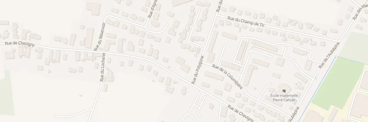 Plan du 36 Rue de Chevigny à Auxonne