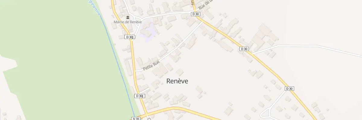 Plan du 2 Ptr Petite Rue à Renève