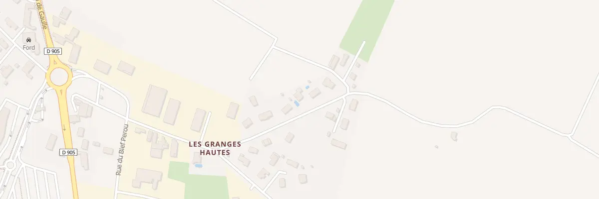 Plan du 9 Rue des Granges Hautes à Auxonne