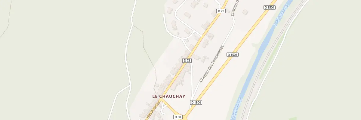 Plan du 5277 Le Chauchay à Torcieu