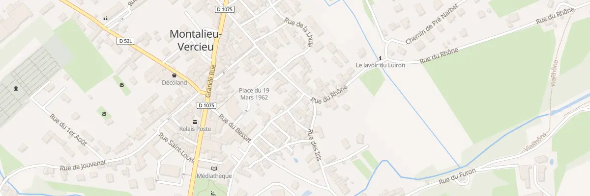Plan du 11 Rue du Château d’Eau à Montalieu-Vercieu