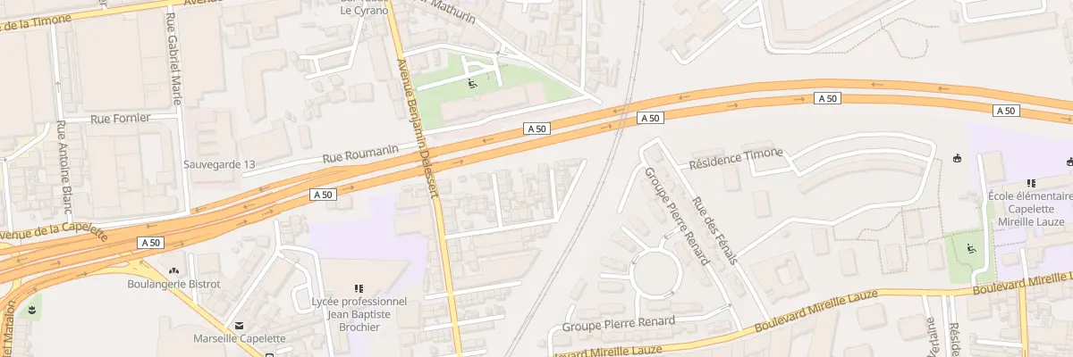 Plan du 7 Imp Audoin Dubreuil à Marseille 10e Arrondissement