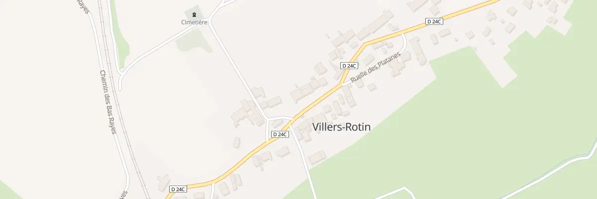 Plan du 39 Rue du Tilleul à Villers-Rotin