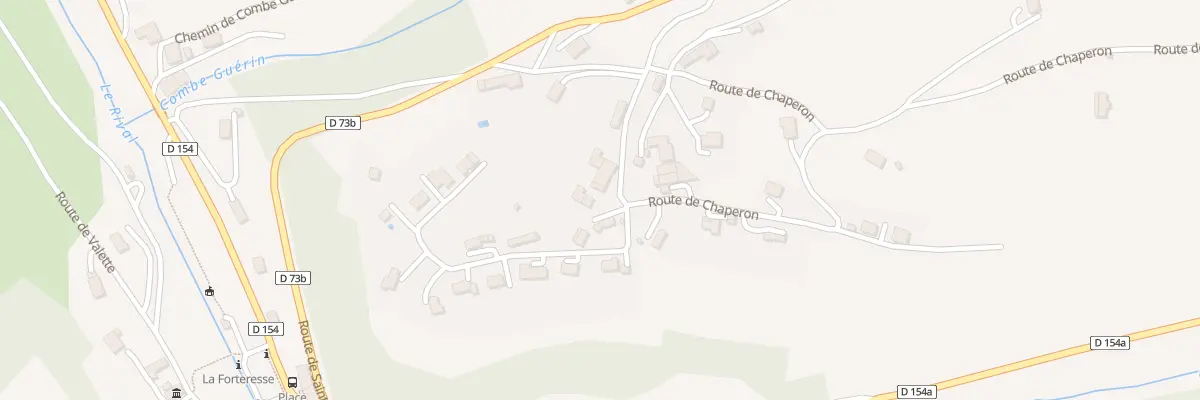 Plan du 5081 Chaperon à La Forteresse