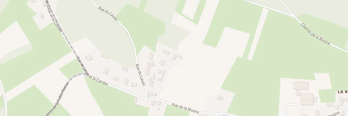 Plan du 840 La Rivoire à Vignieu