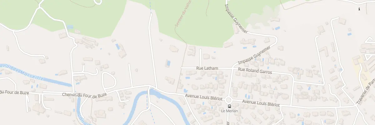 Plan du 9 Rue latham à Marseille 14e Arrondissement