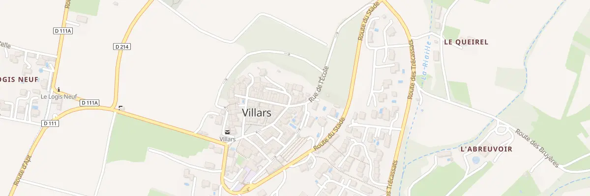 Plan du 5033F Le Village à Villars